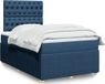 Maison Exclusive - Boxspringbed met matras, blauw, 120x200 cm, textiel