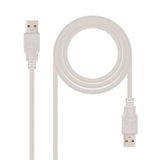 2,0 Icecat 2,0 m lange USB 2.0-kabel type A/M-A/M, ideaal voor gegevensoverdracht en het opladen van elektronische apparaten.