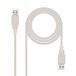 2,0 Icecat 2,0 m lange USB 2.0-kabel type A/M-A/M, ideaal voor gegevensoverdracht en het opladen van elektronische apparaten.