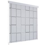 VidaXL Rolgordijn voor douche 100x240 cm vierkant