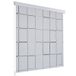 VidaXL Rolgordijn voor douche 100x240 cm vierkant