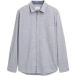 Tom Tailor - Chemise coupe droite avec poche poitrine - Taille XS - structure horizontale bleu marine
