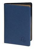 Exacompta - Denim kaarthouder - 7 x 10 cm - blauw