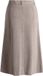 Yest Curve midi rok met ceintuur Plus Size - grijsgroen
