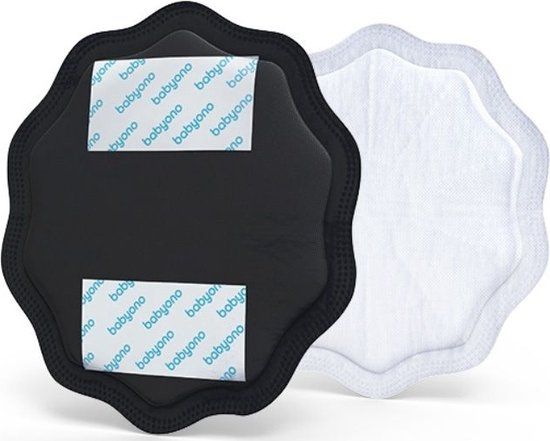 Baby Ono Natural Nursing Zwart Borstcompres 24 Stuks 298/02