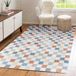 Surya Vloerkleed - Woonkamer, Slaapkamer - Afwasbaar Vintage Tapijt ELSA - Grijs/Blauw - 160x213 cm