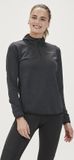 ENDURANCE VIRONIC W Waffle Langarmshirt Dames Zwart
