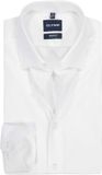 OLYMP Luxor modern fit overhemd - niet doorschijnend twill - wit - Strijkvrij - Boordmaat: 44 (EU maat: XL)