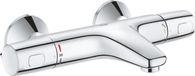 GROHE Precision Trend thermostaatkraan voor bad, met anti-verbrandingsbeveiliging, schroefdraadaansluiting 1/2 inch, chroom, artikelnummer 34227002