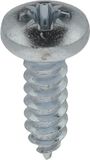Restagraf 627 zelftappende schroeven, zink, wit, 4,8 mm x 16 mm
