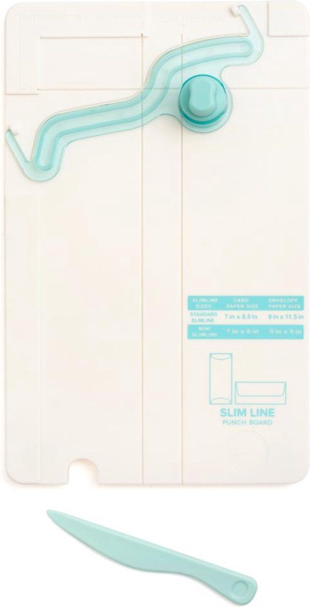 We R Memory Keepers Slimline Card Punch Board - Wit - 1 Stuks