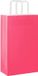 vidaXL - Papieren zakken - 250 stuks - met hengsels - 21x11x36 cm - roze