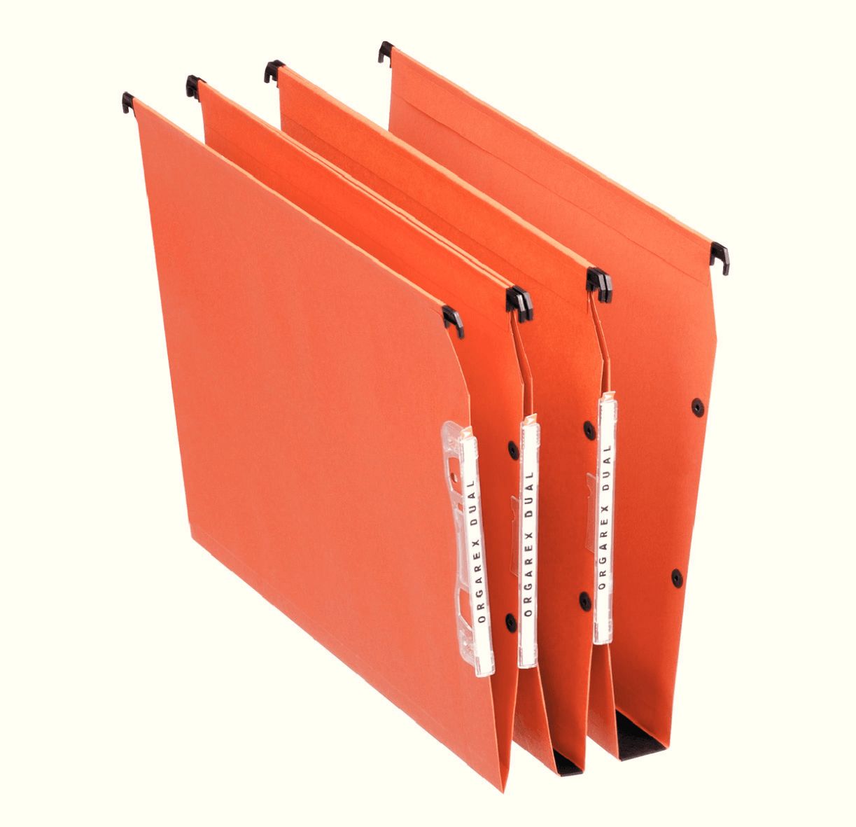 Esselte Orgarex Dual Hangmap - Oranje - 15mm - 1 stuk