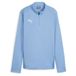 PUMA Maillot d'entraînement teamGOAL Fermeture Éclair 1/4 - Bleu clair/Blanc Femme, pointure X-Large