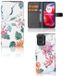 B2Ctelecom Motorola Moto G24 | G04 | G24 Power Telefoonhoesje met Pasjes Bird Flowers