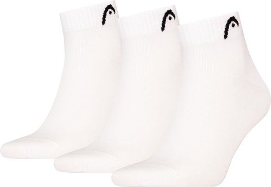 Head Quarter Sport Sokken - Ademend - Training - Wit - Maat 42