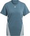 adidas Performance Train Icons 3-Stripes T-shirt - Dames - Turquoise - M