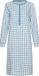 Pastunette - Nachthemd - Blue Cottage - Katoen - Badstof - Blauw/Wit - Geruit - Maat 50