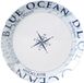 Brunner Blue Ocean Dinerbord Ø 25cm - Melamine - Blauw - Rond
