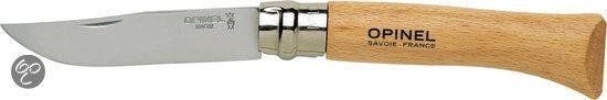 Opinel No.10 - Zakmes - RVS Hout Blister - 3123840012556
