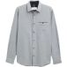 Tom Tailor - Chemise coupe droite avec poche poitrine - Taille XS - structure bleu petit