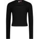Vingino Girls G-basic-rib Detail T-shirt Deep Black Taille: 6