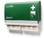 kaiserkraft Plum Quickfix 5527 pleisterdispenser incl. 45 Textiel & 45 PE Pleisters