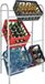 Merkloos Krattenrek voor 6 kratten - bierkrat rek - wit - 65 x 34 x 115 cm - horeca - opruimen