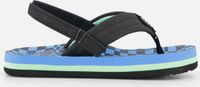 Reef Little Ahi Slippers Junior Zwart Blauw