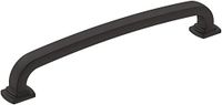 Amerock Kabinettrek Mat Zwart 6-5/16 inch (160 mm) Center-to-Center Overtreffen 1 Pack Lade Pull Kabinet Handvat Kabinet Hardware