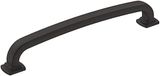 Amerock Kabinettrek Mat Zwart 6-5/16 inch (160 mm) Center-to-Center Overtreffen 1 Pack Lade Pull Kabinet Handvat Kabinet Hardware