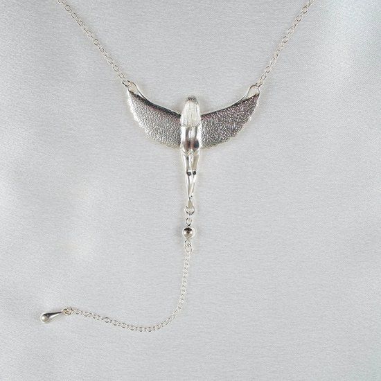 Sylvie Monthulé Heupketting The Breath Of Isis Zilver