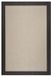 Storesdeco Tapis en vinyle de qualité supérieure, antidérapant, intérieur/extérieur – beige-noir, 60 x 90 cm