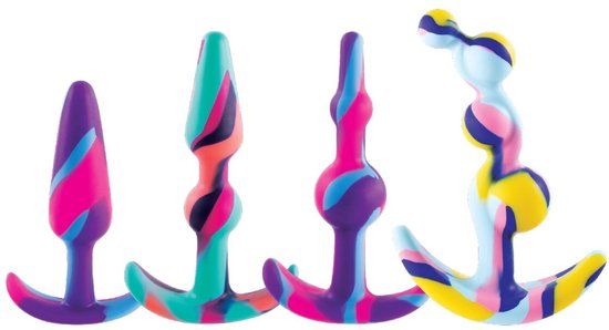 NMC NANMA MANUFACTURING COMPANY LTD. Anale Plug NMC Multicolour 4 Onderdelen