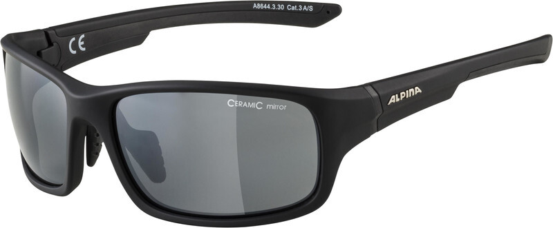 Alpina Lyron S Bril, black matt/black mirror