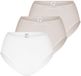 Mey Dames taille pants 3 pack Modal Pure beige / wit
