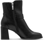 Tamaris Essentials Dames Enkellaarzen Zwart