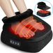 Good4You - Masseur de pieds et de dos Shiatsu 2-en-1 avec chaleur - Noir