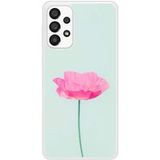 Samsung Bedrukt siliconen hoesje compatibel met Galaxy A33 5G Fleur Rose