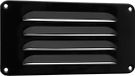 Nedco Schoepenrooster - Zwart Aluminium - 180 x 90 mm