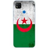 Xiaomi Drapeau algerie Bedrukt siliconen hoesje compatibel met Xiaomi Redmi 9C