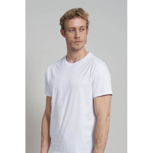 Ceceba +size basic ondershirt (set van 2) wit