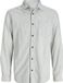 Jack & Jones Flanellen overhemd Comfort Fit Lange Mouw Katoen Lichtgrijs Melange S