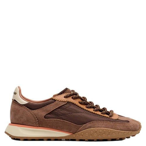 HOFF Bridge leren sneakers - bruin