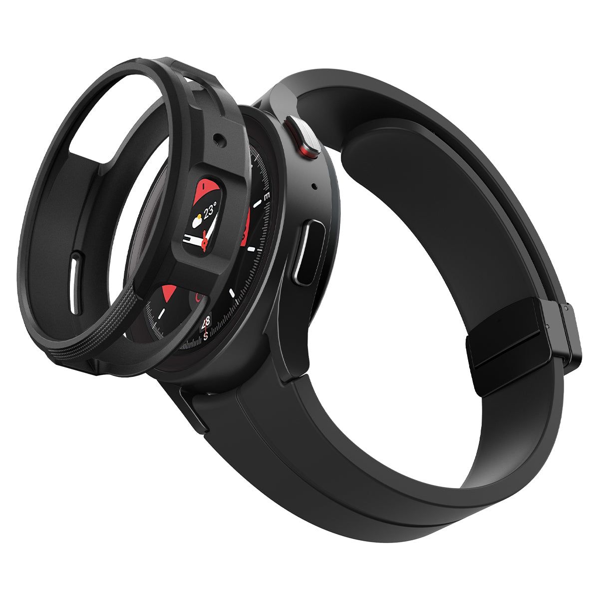 Spigen Liquid Air - Samsung Galaxy Watch 5 Pro - Zwart