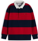 Tommy Hilfiger gestreepte polo - rood