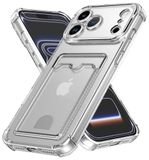 Selected by GSMpunt.nl Apple iPhone 17 Pro Max Hoesje Dun TPU met Pasjeshouder Back Cover Transparant