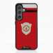 Manchester United Coque de Téléphone Officielle – Design Maillot Rouge Rétro