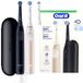 Oral-B iO Series 2 Duo Elektrische Tandenborstels - Zwart en Roze - 3 Poetsstanden - Reisetui