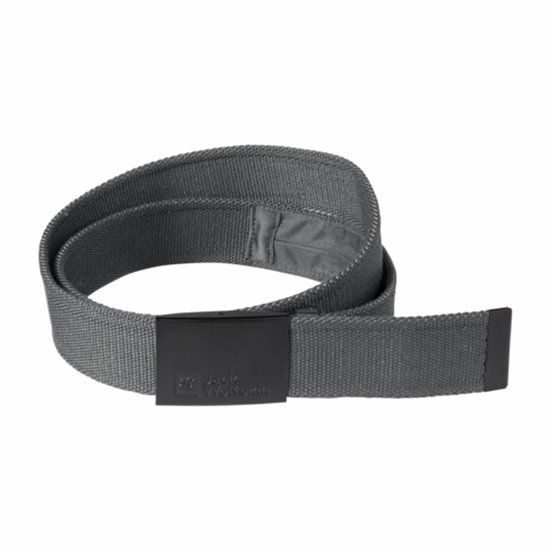 Jack Wolfskin Hidden Belt Unisex Dark Grey - 110 cm